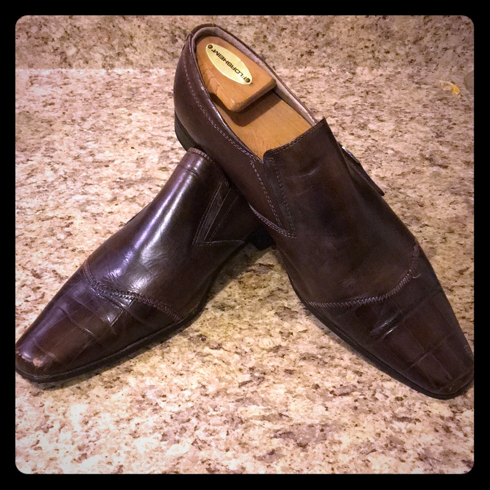 Fratelli Brown Leather Loafers